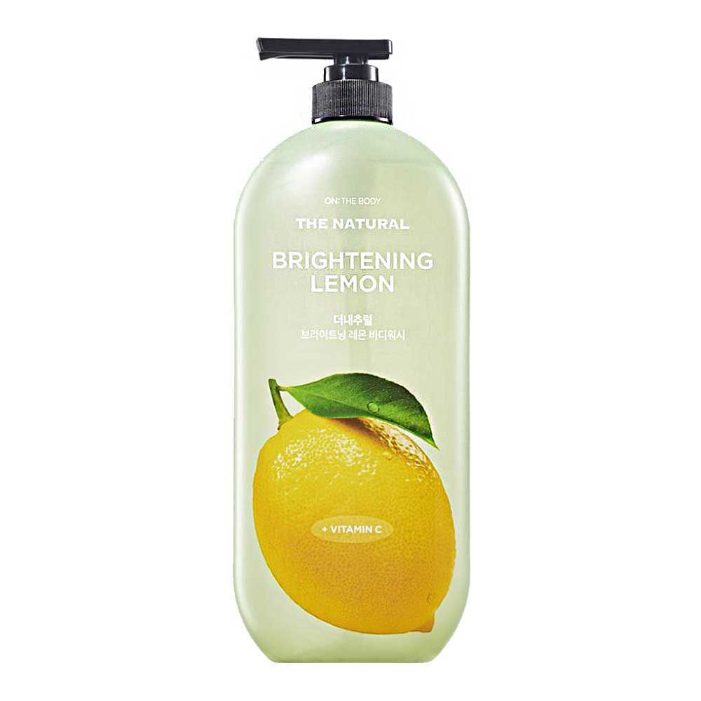 ON THE BODY UMEHWLWO The Natural Body Wash Lemon 900g