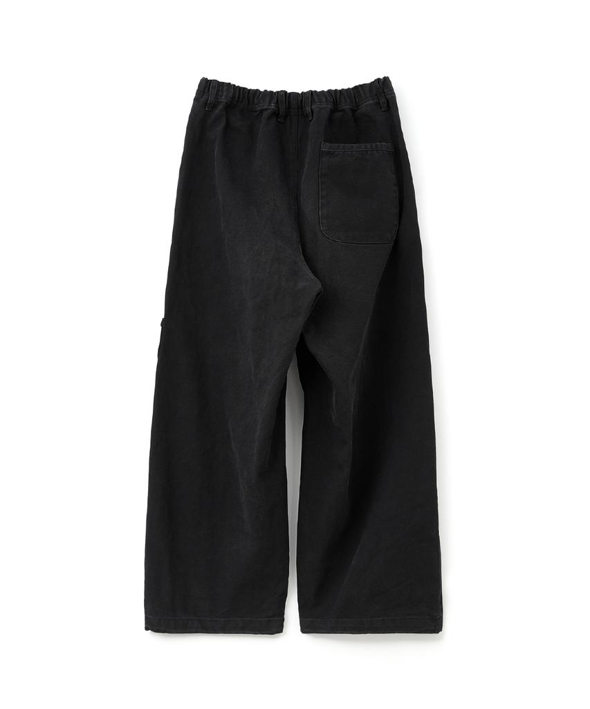 Haechinglum Over Duck Pants Washed Black