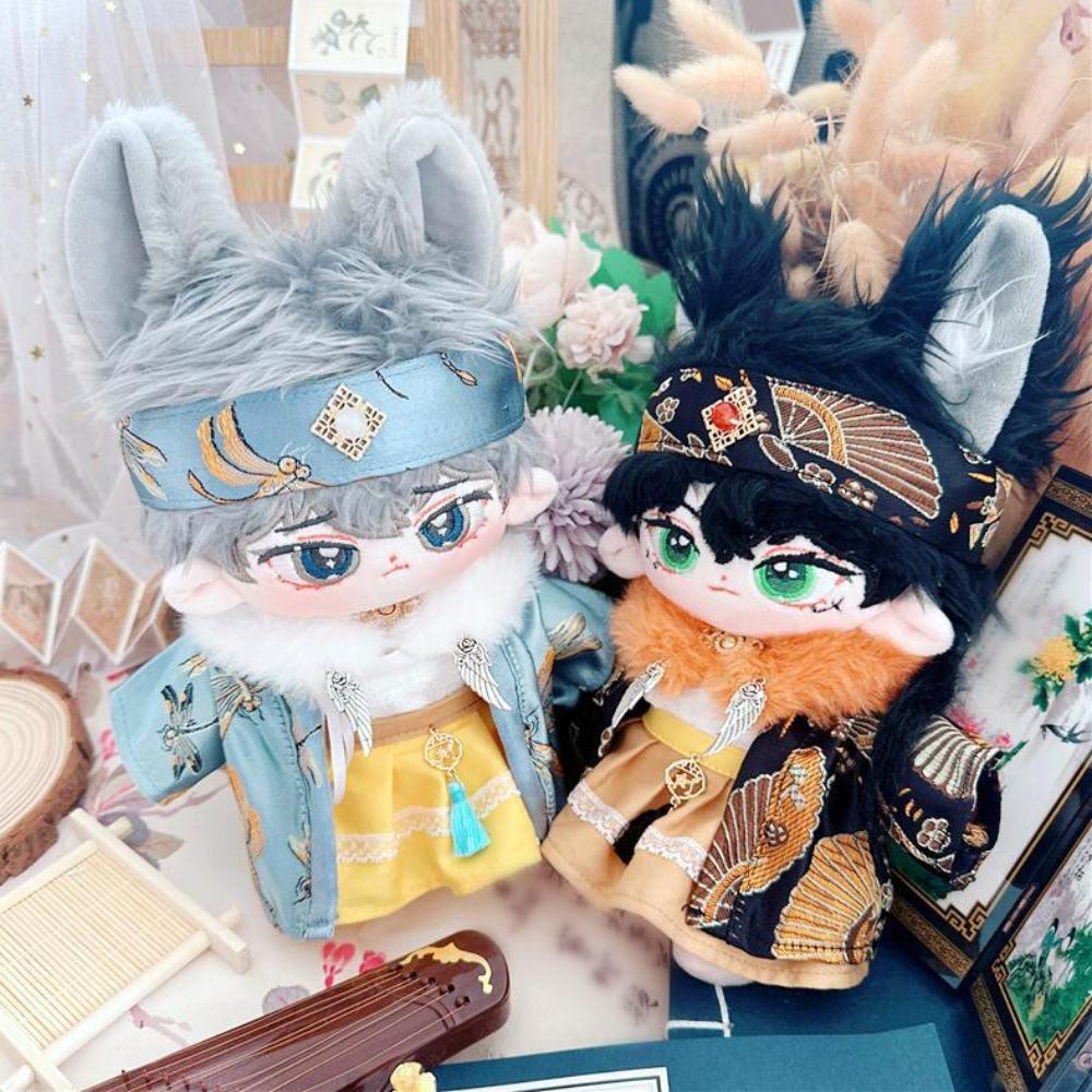 Ancient Costume 20cm Cotton Doll's Clothes Cotton Doll Outfit Dress  Kids Girls Toys