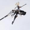 1/10 Rosado Mecha Girl Model Kit 3-Head Petal Armor Action Figures Assembly Toy With Effect Parts Collectible Gift Desktop Decor