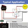 JD1914 5 Pin 40A SPDT Car Relay Harness Set with Interlocking Relay Socket and Wiring Harness 1 Piece