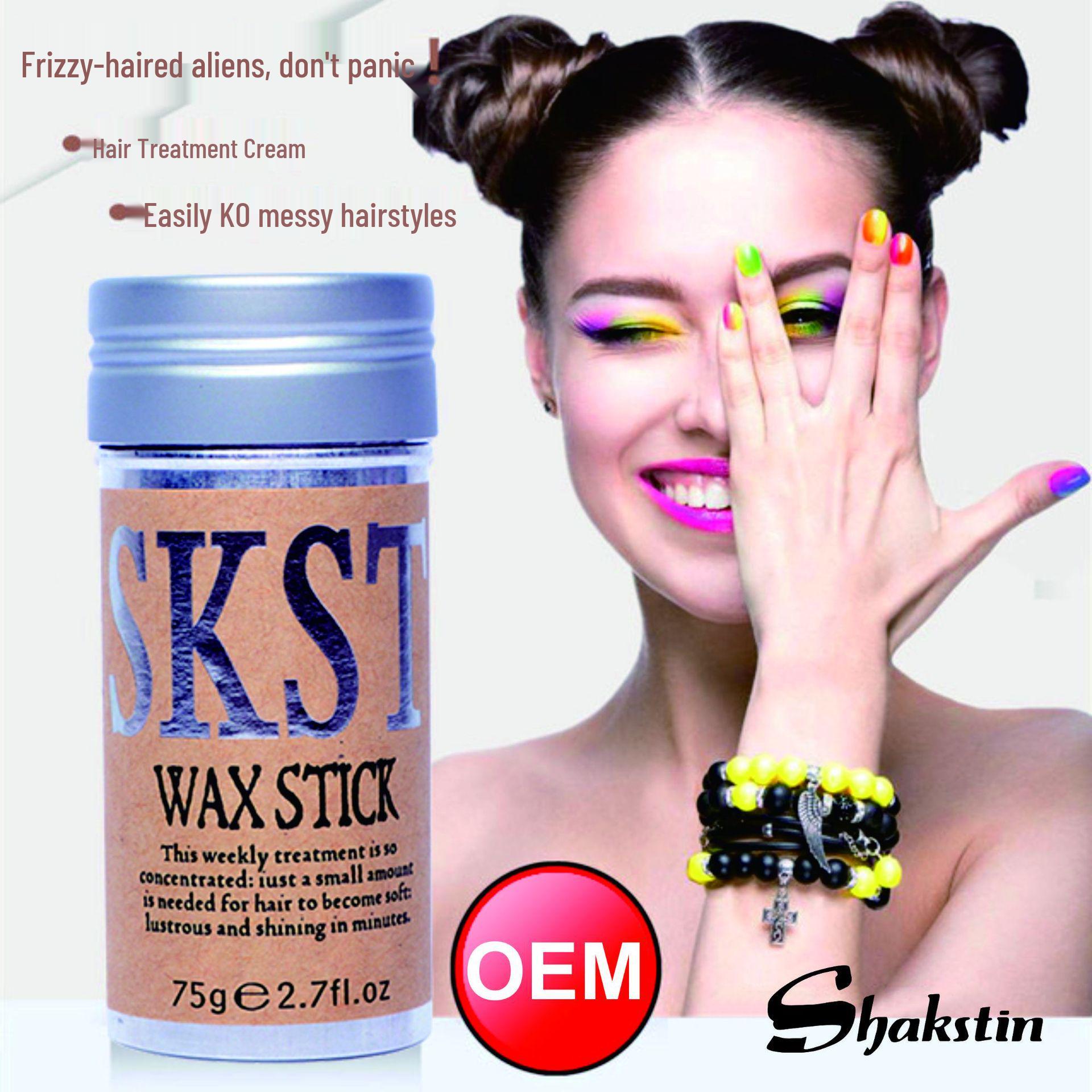SKST Flyaway Taming Balm: Anti-Frizz, Non-Greasy Hair Styling & Volumizing Wax Stick. Standard Size