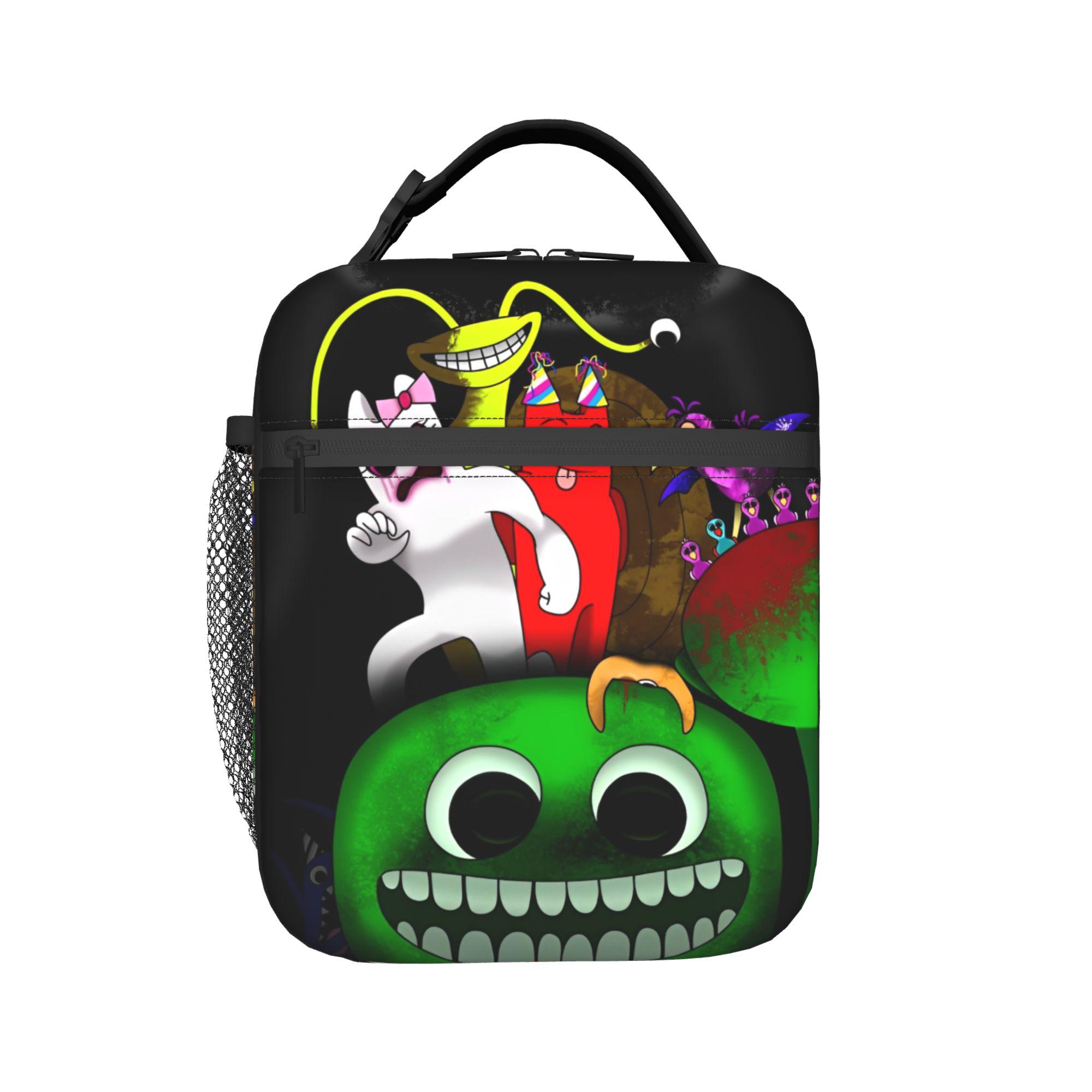 Insulated Lunch Tote Bag Garten of Banban Horror Game Merch Lunch Food Box INS Trendy Cooler Thermal Bento Box For Outdoor One Size
