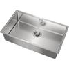 Évier - TEKA - Be Linéa RS15 - Inox Lisse 18/10 - 71x40 Cm - Vidage Manuel 3 ½"
