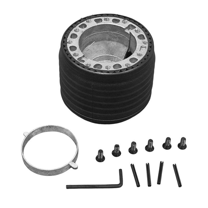 

Fresh Steering Wheel Hub Adapter 6-Bolt-Hole Design For Rover Defender 48 Spline Style чёрный