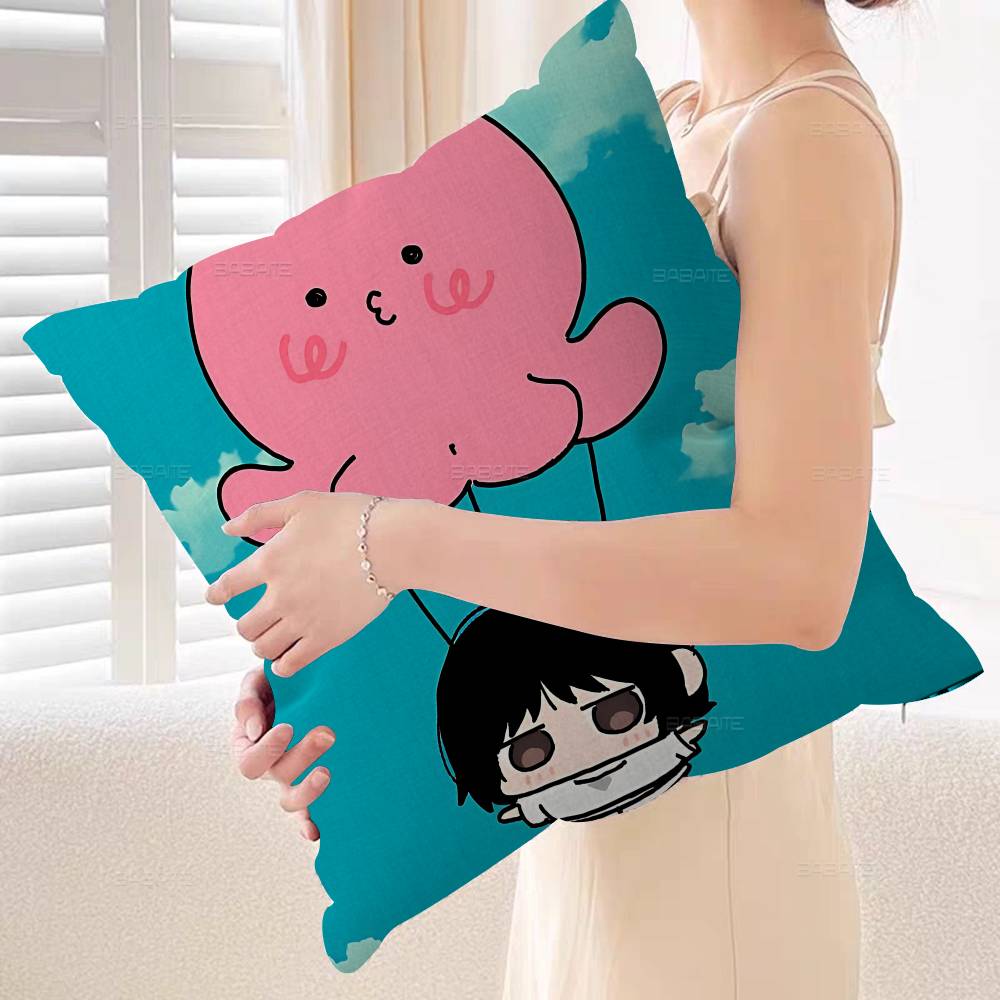 

Anime Takopis OOriginal Sin Pillowcases Home Bedding Decorative Pillow Cover Wedding Super Soft Pillow Case 30x30 cm