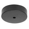 Aluminum Round Shape Ceiling Light Lamp Base Bulb Holder DIY Light AccessoriesBlack