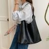 Trendy Extra-Large Women's Tote Bag - Autumn/Winter Korean Style, Versatile, Simple & Fashionable Shoulder Bag