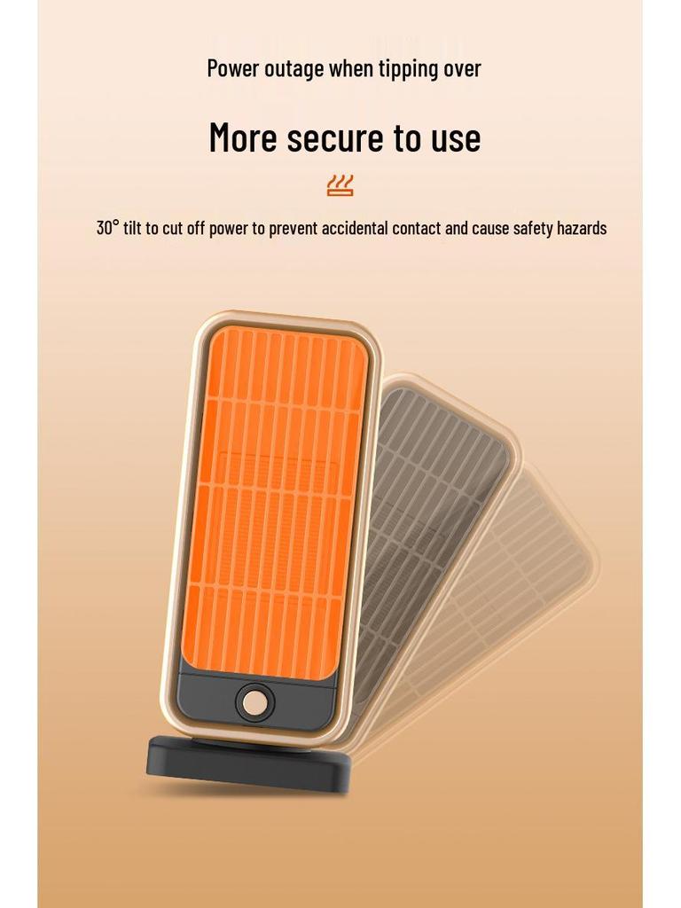 Intelligenter PTC Schreibtischheizer - Leiser, Schnell heizender Elektrischer Wärmer für Zuhause