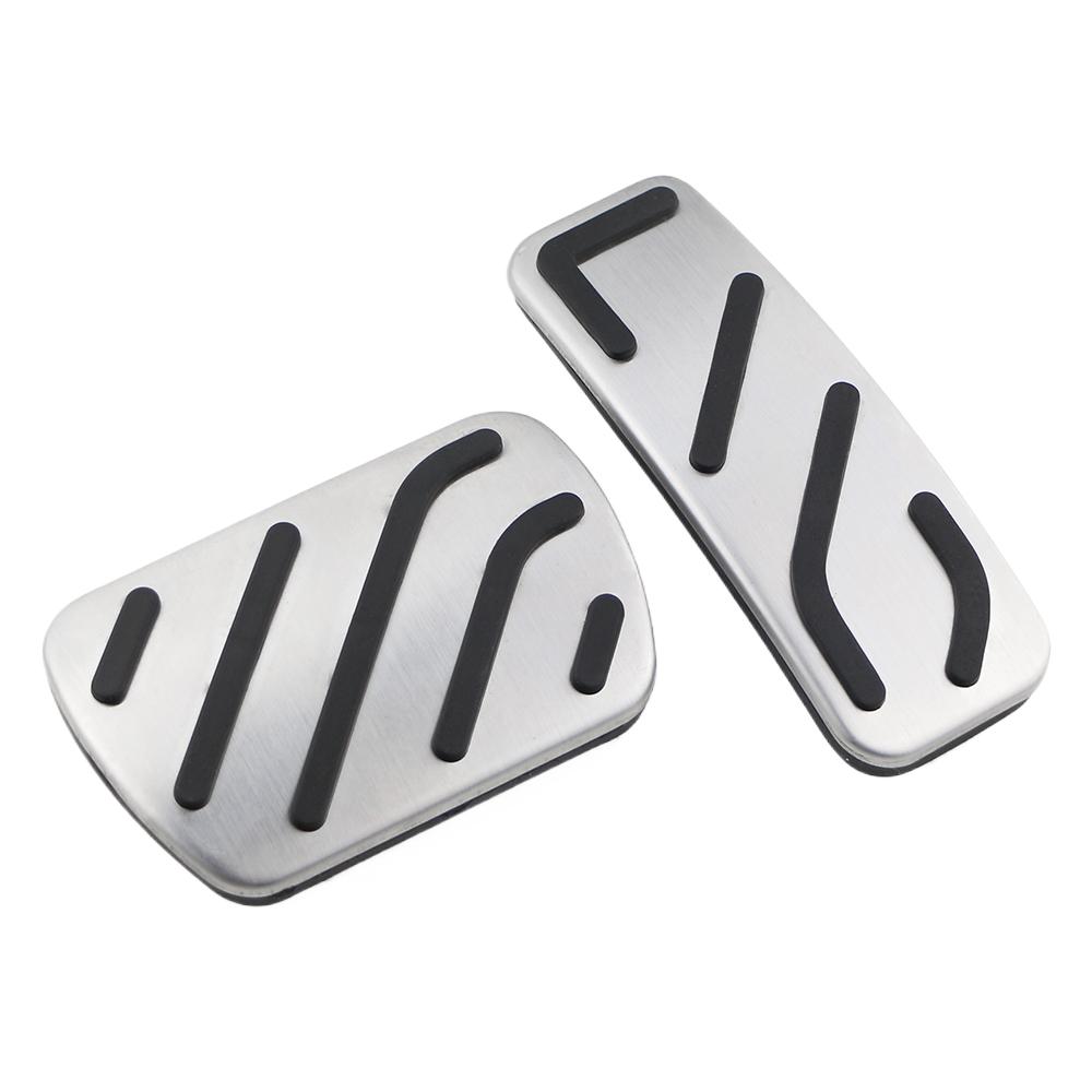 

For MG 3 2018 - 2025 MG3 AT Gas Accelerator Brake Pedals Car Pedal Cover Pad Protector Interior Accessories срібний