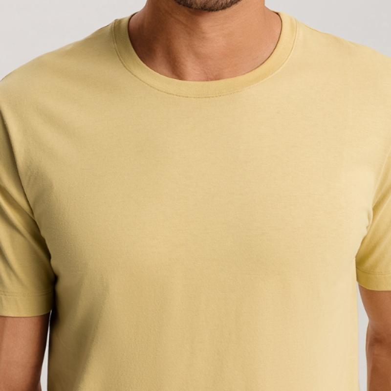 Hanro ShorT Sleeve T shirT 75050 sTraw