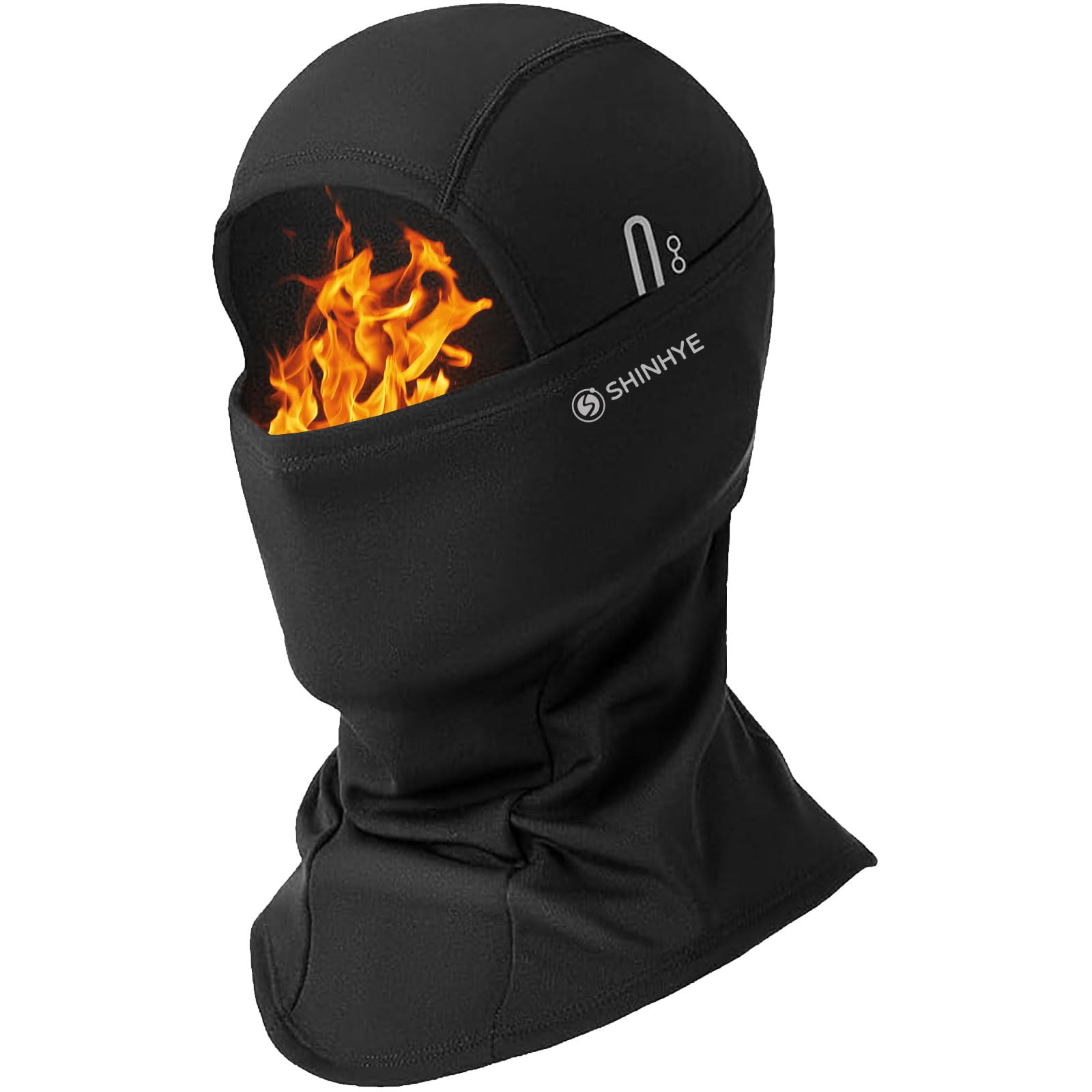

ShinHye Balaclava Neck Warmer for Cold with Eyeglass Perfect for and Other Sports and Outdoor Unisex 1 Piece with Eyeglass Winter, Protection,