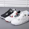 Shoes multi-material splicing women's size shoes spring and autumn fashion sneakers trendy women's shoes basketball shoes
