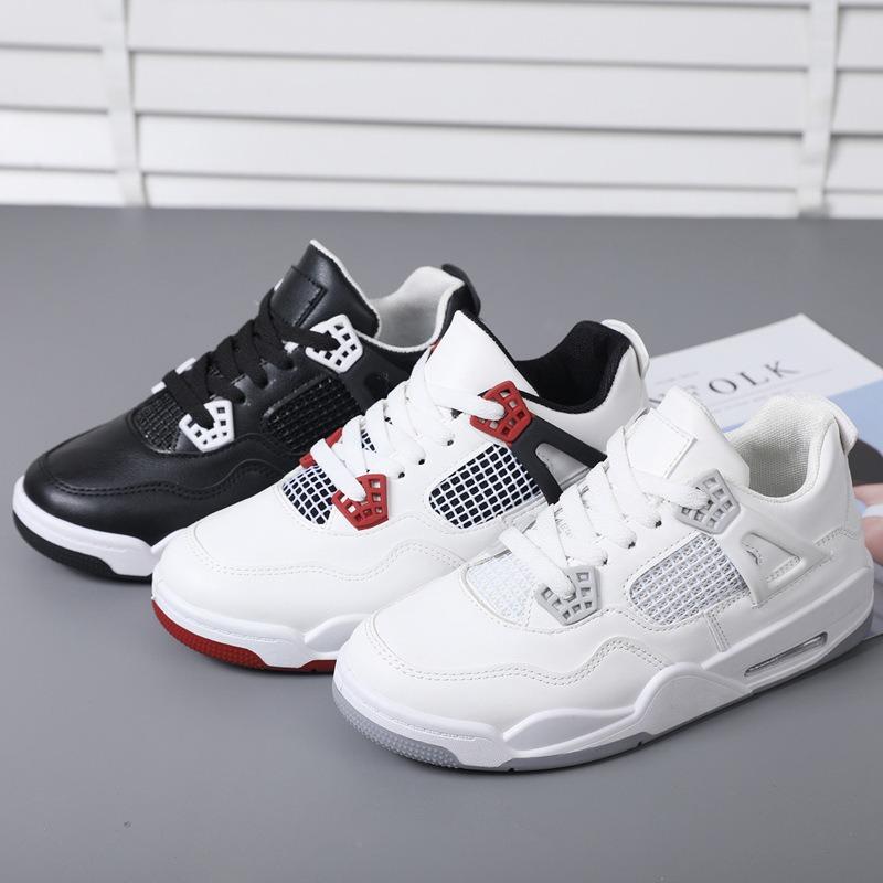Shoes multi-material splicing women's size shoes spring and autumn fashion sneakers trendy women's shoes basketball shoes
