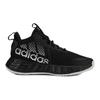 adidas OwnTheGame 2.0 Breathable Mid Top Children's Basketball Shoes Black White Kids' H01558