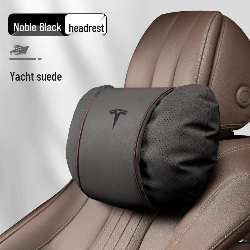 Headrest Cushion and Lumbar Support for Tesla Model 3/Y/S/X