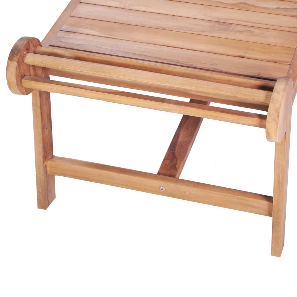 Coffee Table 100x50x45 cm Solid Teak Wood