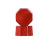 1 Bottle of 200pcs Metallic Red Sealing Wax Beads, Octagon Wax Seal Beads Candles and Melting Spoon for Wax Seal Stamp