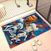 Kylian Mbappe Print Rug, Washable Floor Carpet, For Entryway Dorm Laundry Room Office Study, Home Decor Birthday Christmas Gift