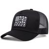 Hot sale High quality American Flag Embroidery Baseball Net Caps Spring and Summer Outdoor Adjustable Casual Hats Sunscreen Hat