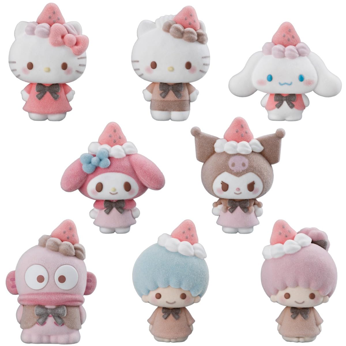 BANDAI Sanrio Characters Otomodachi Doll 2 Набор игрушек-конфет с жевательной резинкой из [Коробка 12]