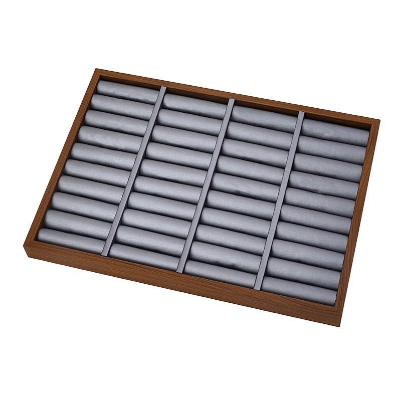 Rings Jewelry Storage Tray Multiple Bracelet Organizer Pallet Counter Ring Display Salver Jewellery Trinket Displays Pallet