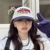 Letter Embroidered Women Baseball Cap INS Style Girls Sun Hats Face Smaller Baseball Cap  Unisex