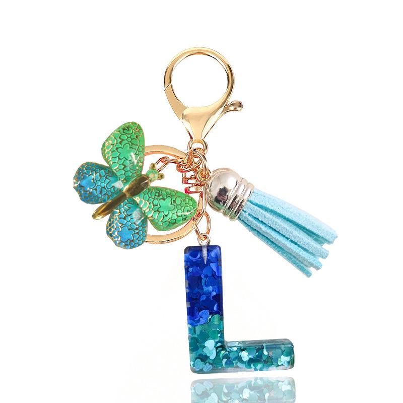 

Эпоксидные брелоки серии «Синий»: Праздничное сердце и градиентная бабочка с кисточкой