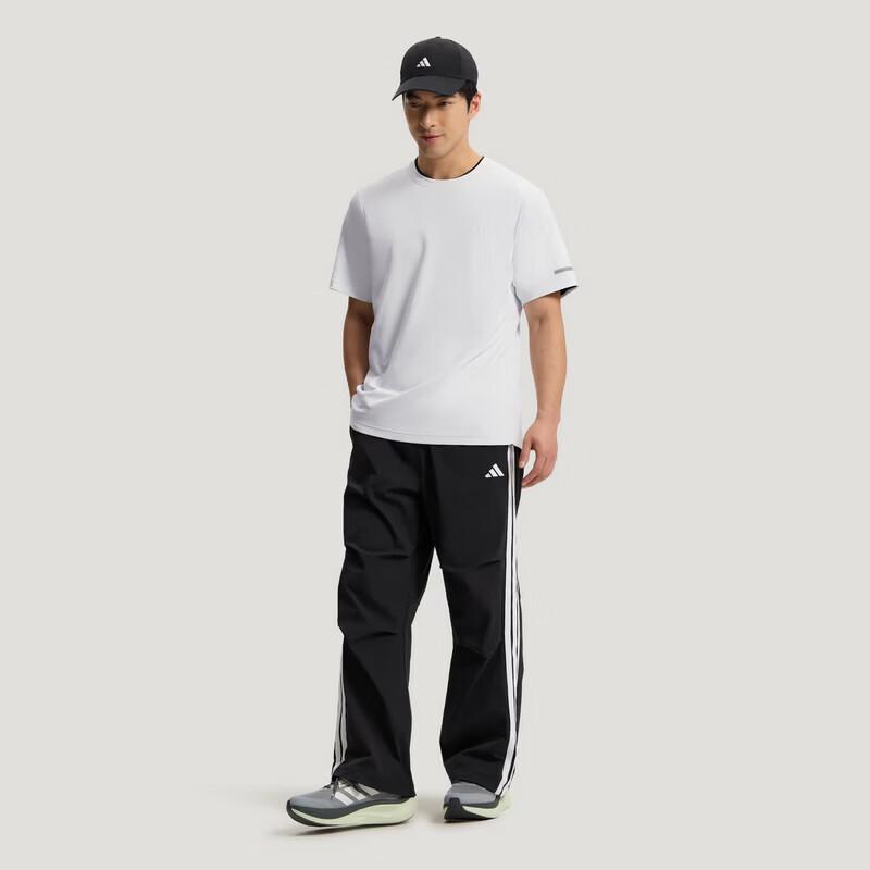 adidas Atmungsaktives Herren-T-Shirt mit kurzen Ärmeln