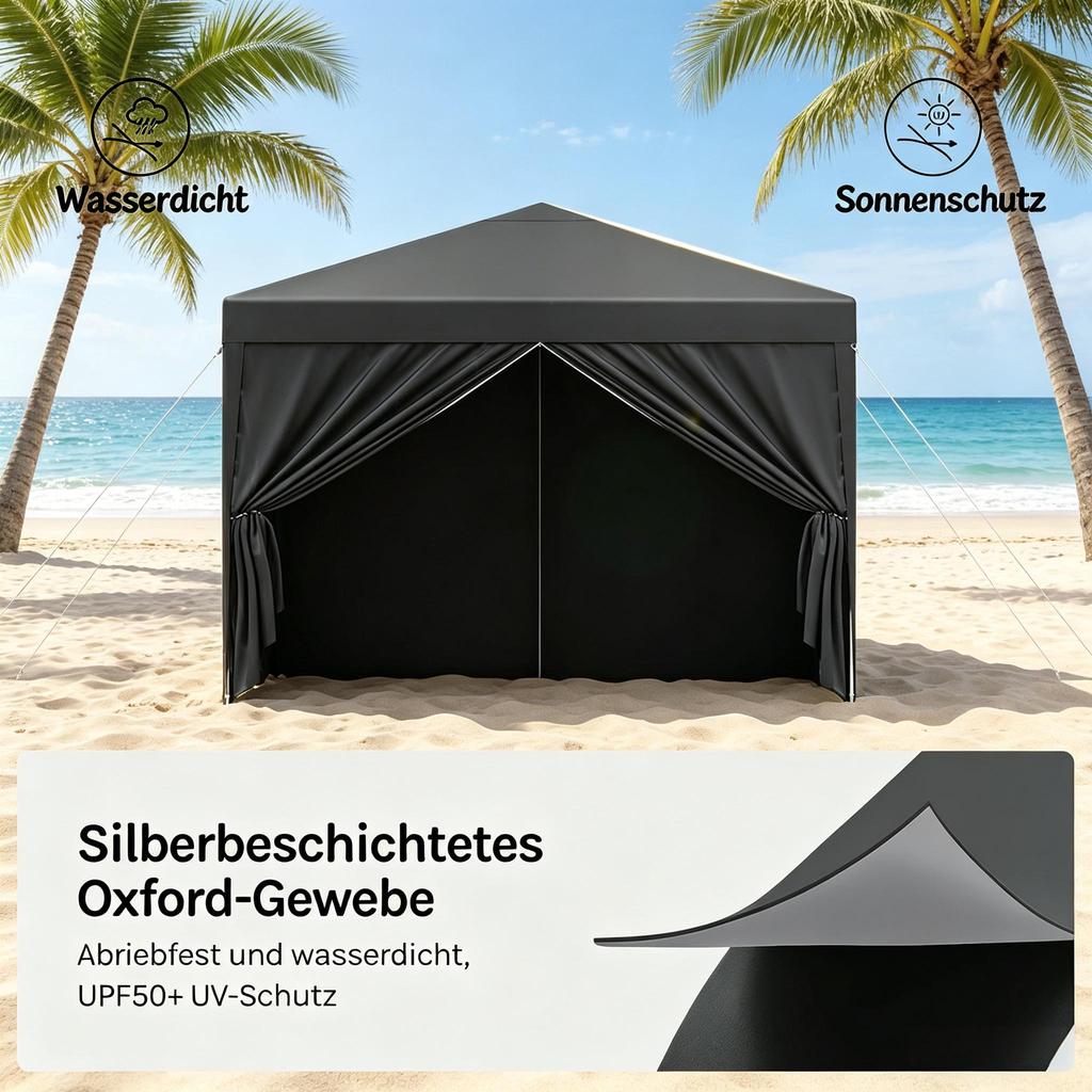 Sturdy Garden Gazebo, Garden Gazebo, Outdoor Roof Protection, for Patio, Wedding, Catering & Events (only with Gazebo)