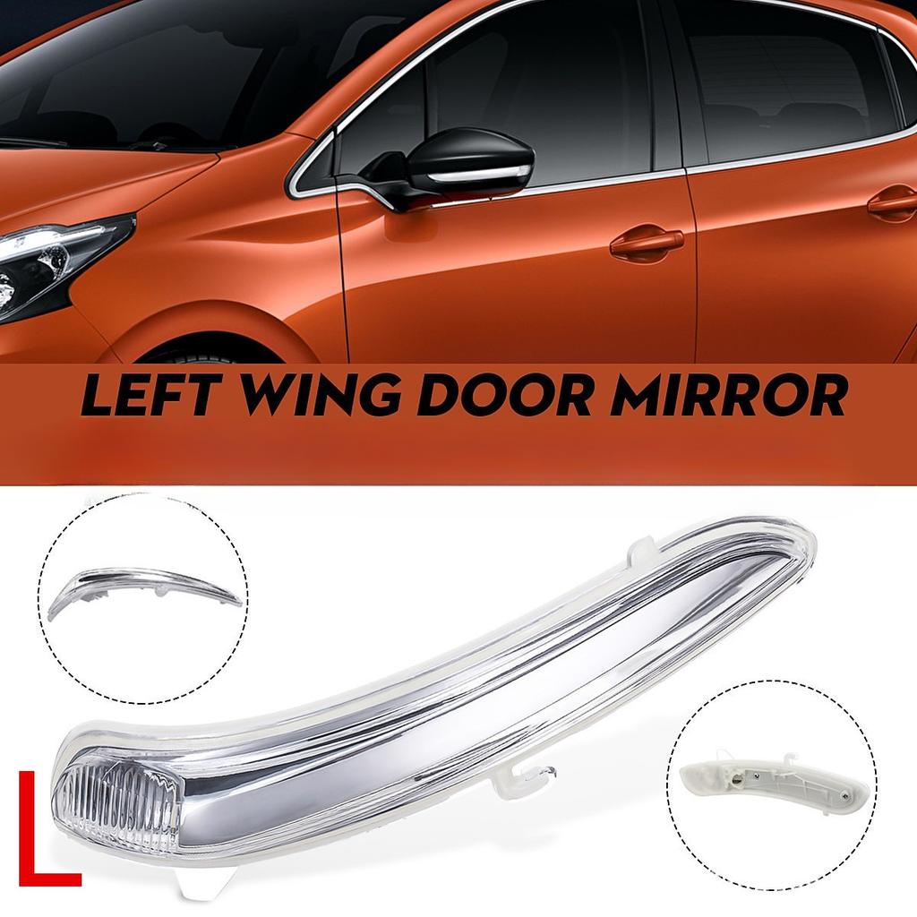 Car Rear View Mirror Turn Signal Light Side Indicator Light Lamp for Peugeot 208 301 for Citroen C3 1607512580 1607512680