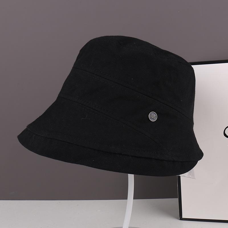Summer Bucket Hat Women's Fashion Show Face Small Leisure Basin Hat Outdoor Travel New Sunshade Sun Protection Hat Beach Hat