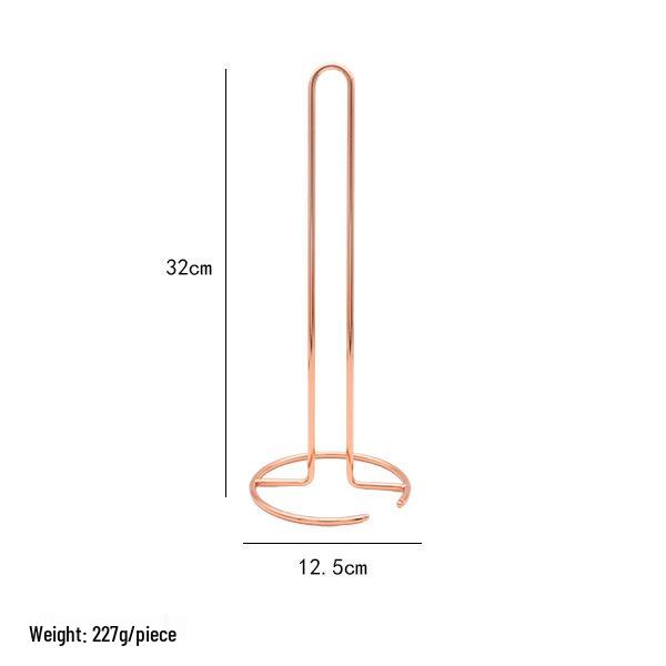 

Скандинавская кухня Вертикальный держатель для салфеток - Безударный гальванизированный металлический стенд для салфеток