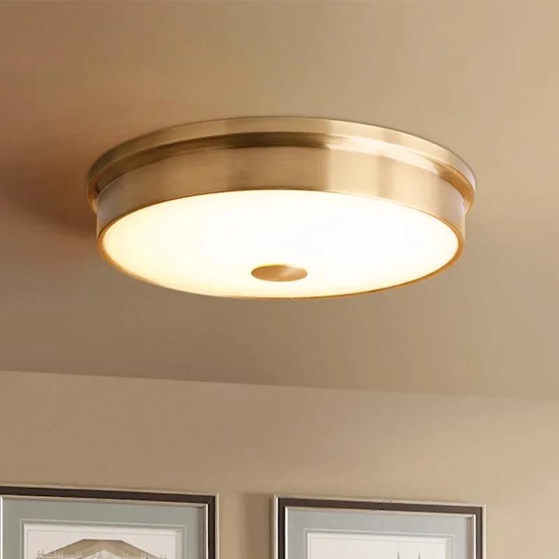 Modern minimalist circular ceiling light LED living room bedroom ceiling light dining room bedroom corridor lighting fixture