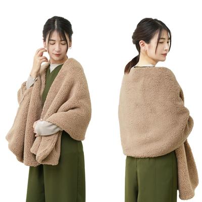 Prime le Faux Fur Cou Duveteux et Parfait pour l'Automne et Parfait pour le Froid Élégant ou Idée Cadeau Chauffe-cou pour Femmes, Chaud, Hiver, Météo, Cadeau, (Moka)