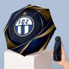 FC Zürich Mini 5 Fold Pocket Umbrella Compact Lightweight Anti UV Rain Sun Protection Umbrella Portable Travel Umbrella