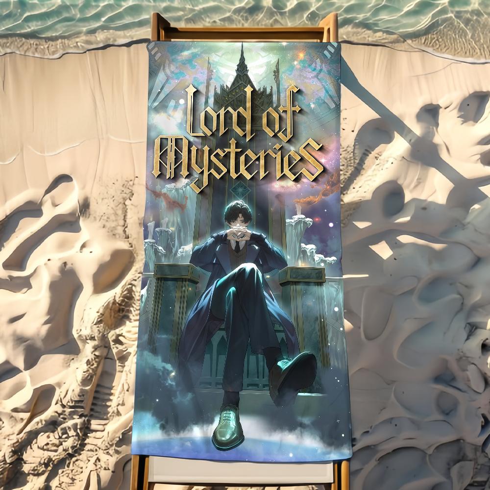 Literature Lord of Mysteries Towel Beach Shower Bath Travel Lightweight Skin Friendly for Pool Camping Cruise Summer