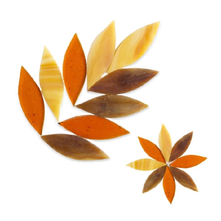 Плитки-лепестки, разноцветные плитки с цветами и листьями, товары для рукоделия для украшения сада и дома