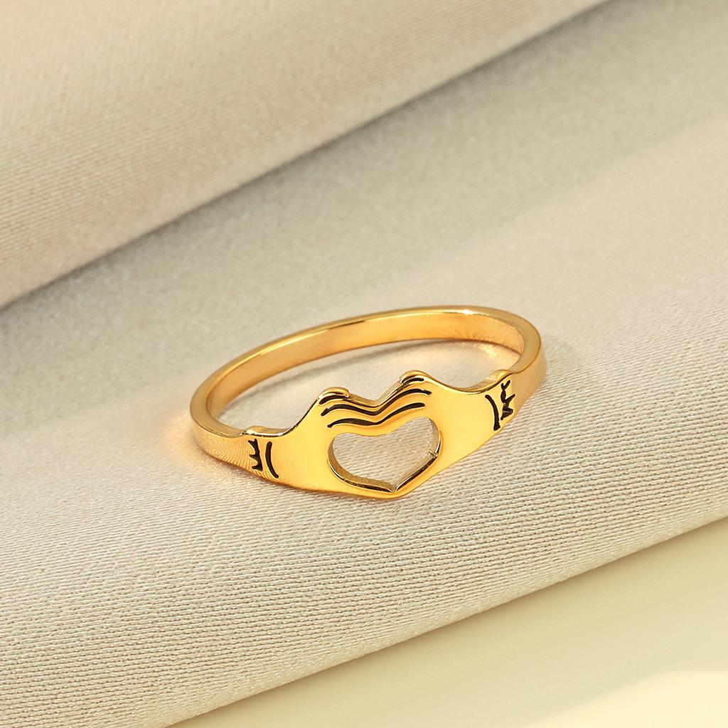Kinitial Stainless Steel Scissors Egypt Eye of Ra Ghost Bee Gun Finger Knuckle Ring Women Wedding Party Jewelry Birthday Gift