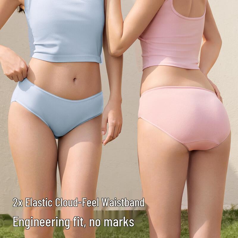 BADIGAO Women's Disposable Cotton Underwear