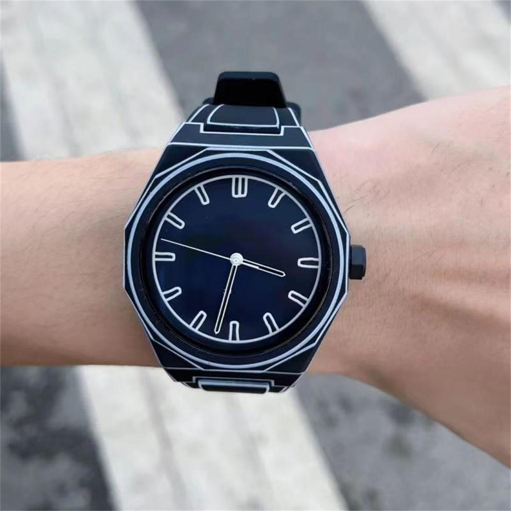Men's Waterproof Luminous Running Alarm Clock Watch