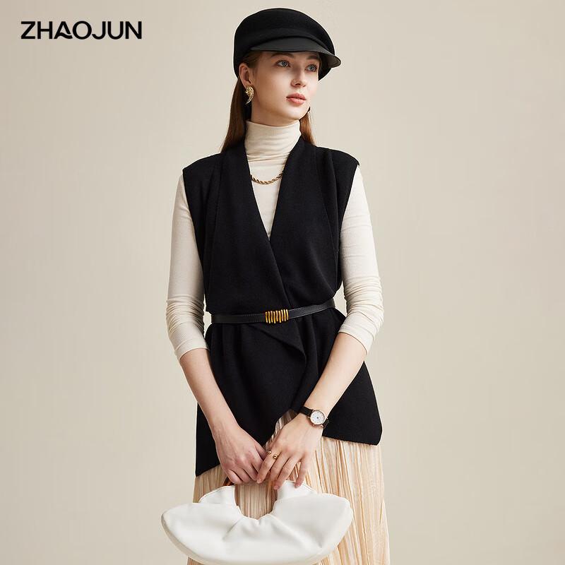 Zhaojun Women s Premium Wool Knit Cardigan M