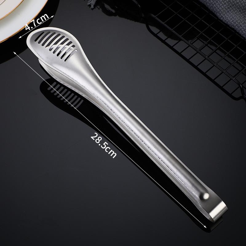 

3 размера полые кухонные щипцы для барбекю из нержавеющей стали, щипцы для мяса и салата, многофункциональные кухонные принадлежности для дома, кухонная утварь