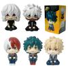 Trending! 9-10cm My Hero Academia Chibi Figures: Midoriya, Shigaraki, Bakugo Todoroki Kawaii Anime Statues Gifts In stock