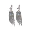 Exaggerated Tassel Earrings: Fashionable  Elegant  Long High-end  and Luxuriously Chic