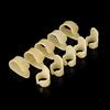 Comfortable Fit Thumb or Finger Glow Picks Ergonomic Shape Design Glowing Guitar Ukulele Picks Reduced Hand Fatigues