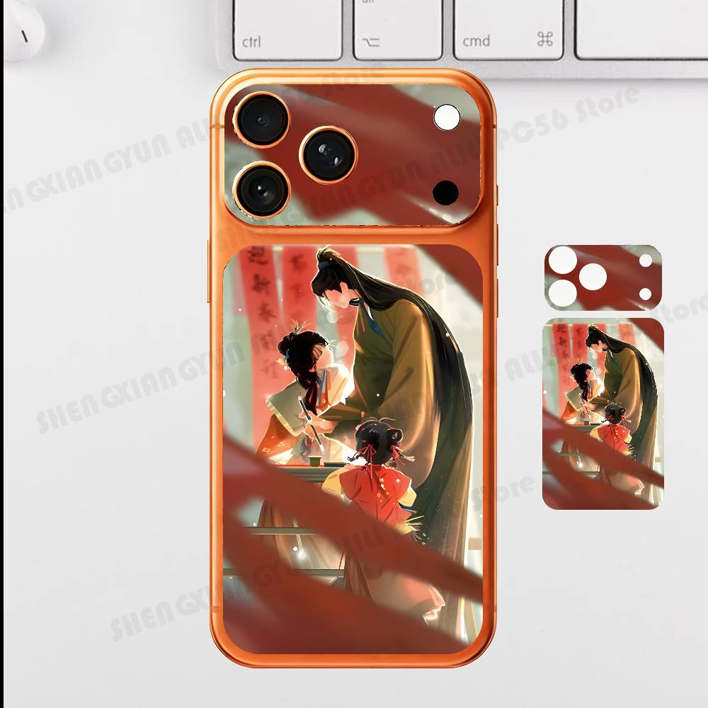 

Zhu Yu For Iphone 17 Pro ProMax Back Protective Decorative Sticker Back Cover iPhone17pro