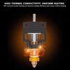 Extruder Hot End Kit Replacement for Creality K1 K1 Max K1C 3D Printers All Metal Integrated Design Upgrade Ceramic Heating