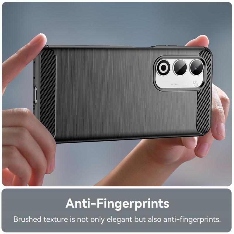 For OPPO A5 5G Case For OPPO A5 Pro A5 Energy A5 4G 5G 2025 Cover Carbon Fiber Shockproof Silicone Bumper For OPPO A5 4G 2025