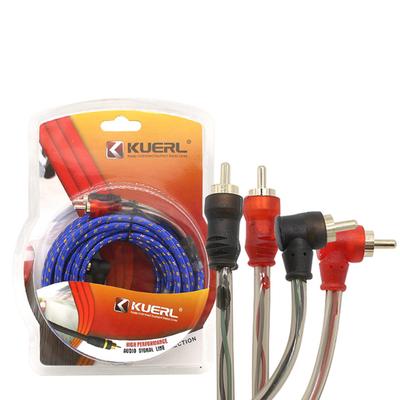 Car Audio Wire Car Stereo Audio Cable Amplifier Braided Tool Audio Signal Wiring Kit